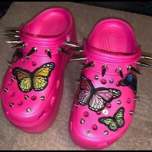 CUSTOM PLATFORM CROCS